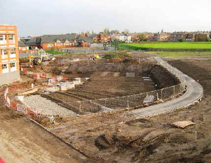 Knowledge Garden under construction
