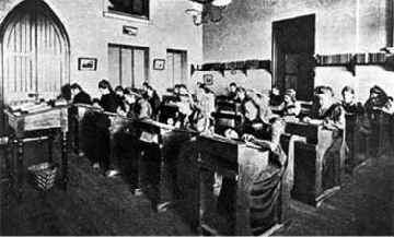 Victorian classroom