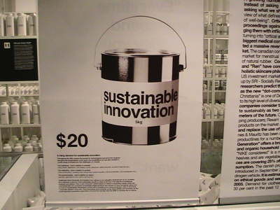 Sustainability poster